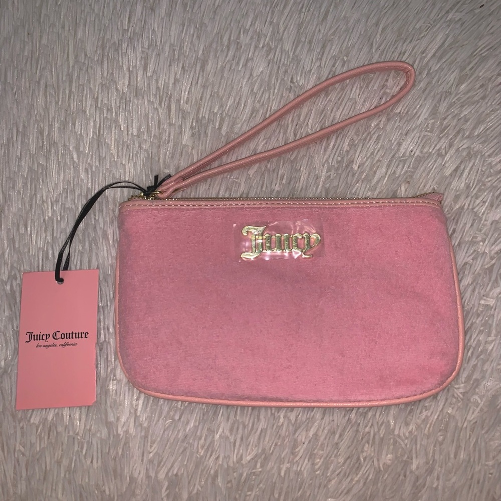 Juicy Couture 🎀macroon pink🎀 wristlet